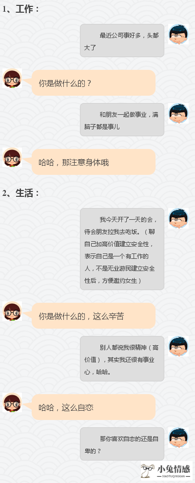 高情商追女孩聊天术_怎样聊天才会情商高_情商高的男人和情商低的男人