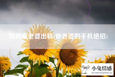 如何查老婆出轨(查老婆的手机绝招)